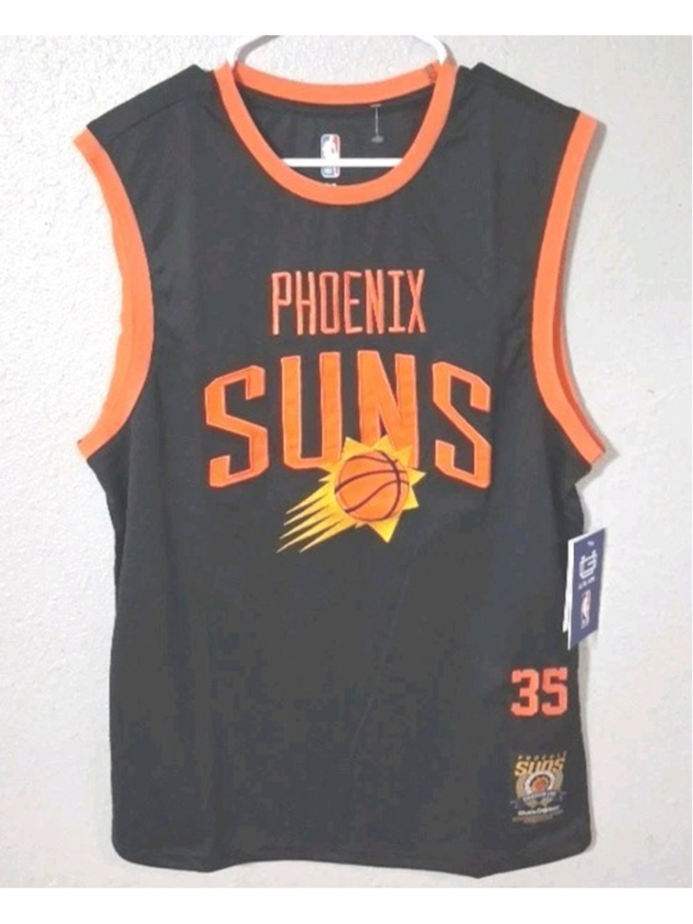 Phoenix Suns Tank NBA Ultra Game Kevin Durant #35 Jersey Size Medium Black